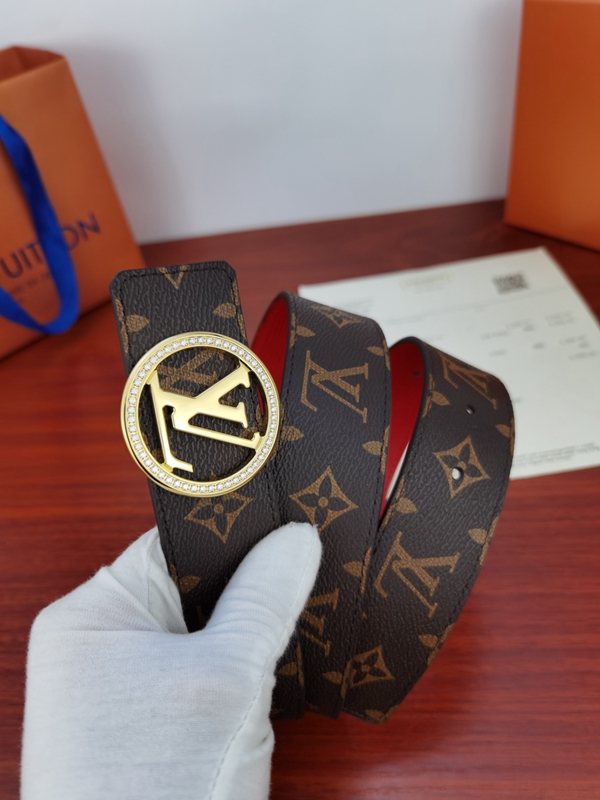 激安ルイヴィトンベルト側面デザイン